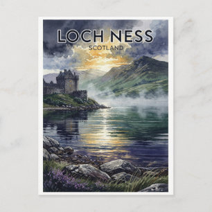 Carte Postale Loch Ness Ecosse Vintage