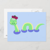 Carte Postale Loch Ness Monster (Devant / Derrière)