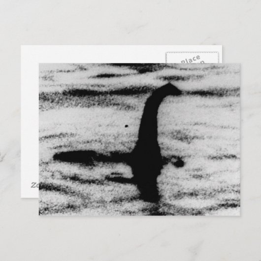 Carte Postale Loch Ness Monster (Devant / Derrière)