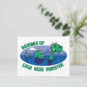 Carte Postale Loch Ness Monster (Debout devant)