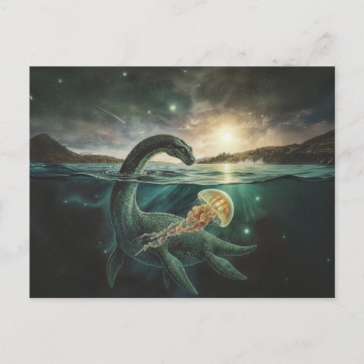 Carte Postale Loch Ness Monster Nessie | Scottish Folklore (Devant)