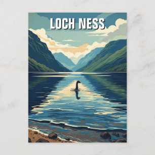 Carte Postale Loch Ness Nessie Voyage