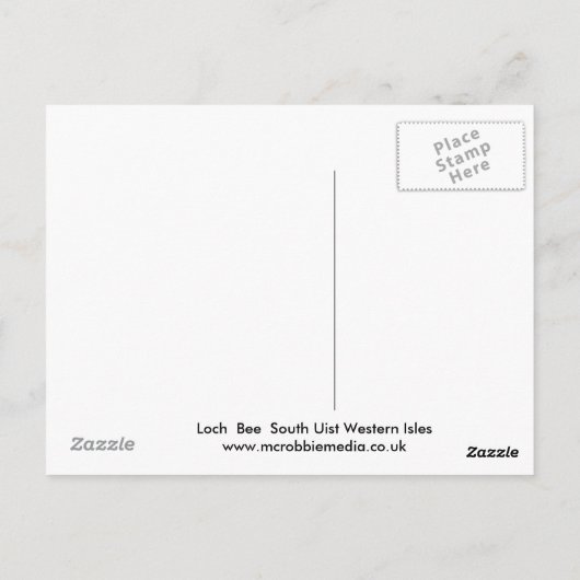 Carte Postale lochbee (Dos)