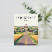 Carte Postale Lockhart États-Unis (Debout devant)
