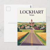 Carte Postale Lockhart États-Unis (Devant / Derrière)