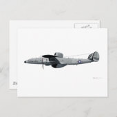 Carte Postale Lockheed EC-121 Avertissement Star "Triple Nickel" (Devant / Derrière)