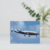 Carte Postale Lockheed L-1049 Super Constellation AMSA (Debout devant)