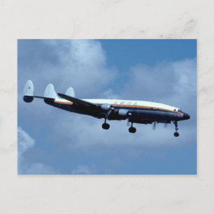 Carte Postale Lockheed L-1049 Super Constellation AMSA
