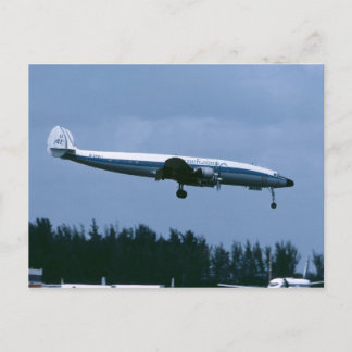 Carte Postale Lockheed L-1049 Super Constellation d'Aérochago