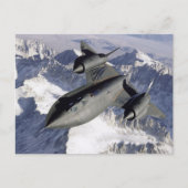 Carte Postale Lockheed SR-71B Blackbird (Devant)