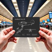 Carte Postale Lockheed Vega 5B - Plans d'avion PD