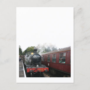 Carte Postale Loco 4160 à la station Bishops Lydeard, Somerset