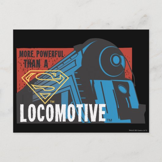 Carte Postale Locomotive (Devant)