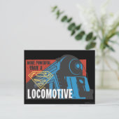 Carte Postale Locomotive (Debout devant)