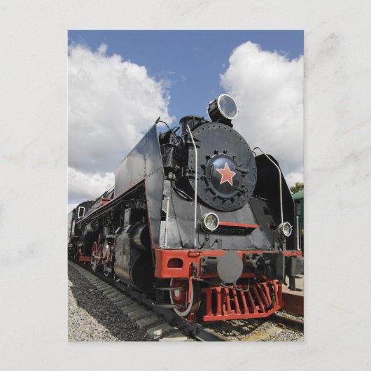 Carte Postale Locomotive (Devant)