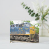 Carte Postale Locomotive (Debout devant)