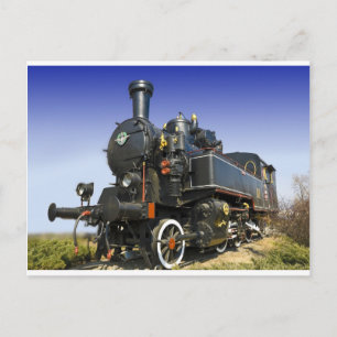 Carte Postale locomotive à vapeur
