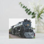 Carte postale Locomotive à vapeur (Debout devant)