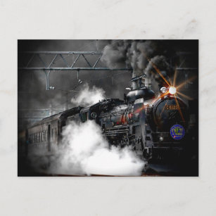 Carte Postale Locomotive à vapeur