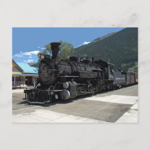 Carte Postale Locomotive à vapeur 482, Durango & Silverton