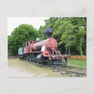 Carte Postale Locomotive à vapeur américain vintage