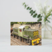 Carte postale Locomotive Diesel (Debout devant)