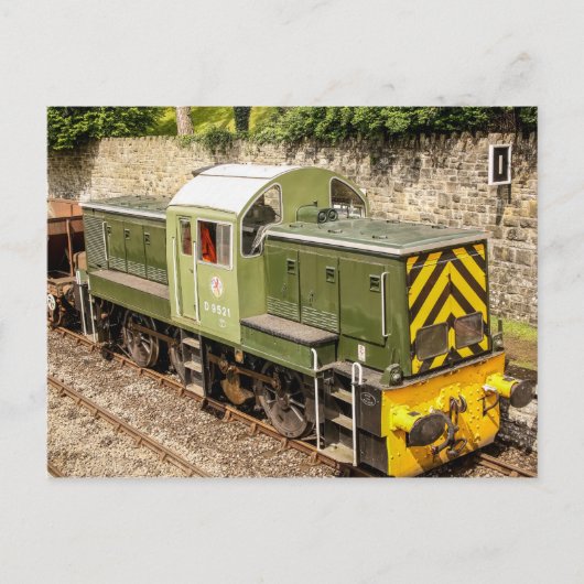 Carte postale Locomotive Diesel (Devant)