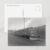 Carte Postale Locomotive diesel norvégien Di3 642 à Dombaas. (Devant / Derrière)