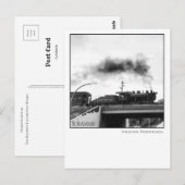 Carte Postale Locomotive Moteur à vapeur Scranton PA (Devant / Derrière)