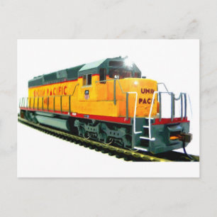 Carte Postale Locomotive SD-40
