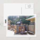 Carte postale Locomotive vintage ! (Devant / Derrière)