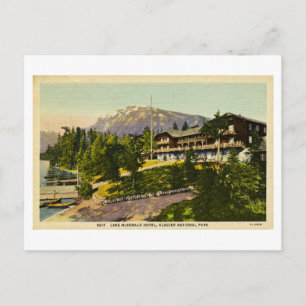 Carte Postale Lodge du lac McDonald Parc national de Glacier