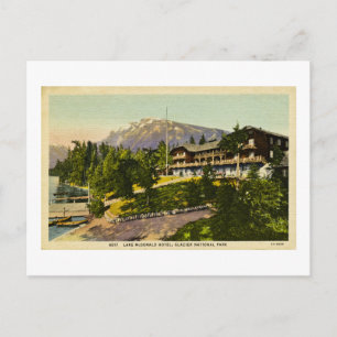 Carte Postale Lodge du lac McDonald Parc national de Glacier
