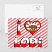 Carte Postale Lodi, CA (Devant / Derrière)