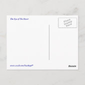 Carte Postale L'oeil du coeur (Dos)