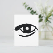 Carte Postale L'oeil éclairé (Debout devant)