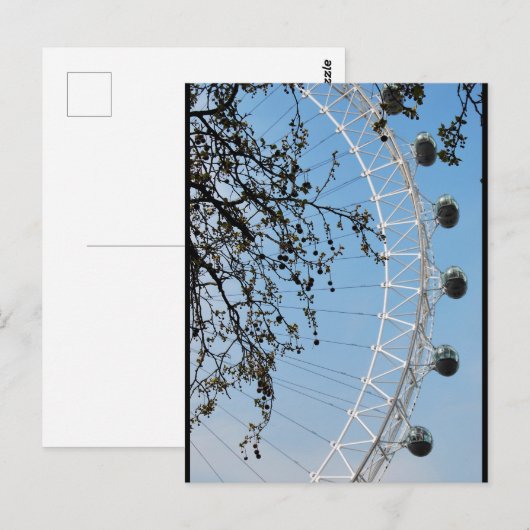 Carte Postale L'Œil en automne (Devant / Derrière)