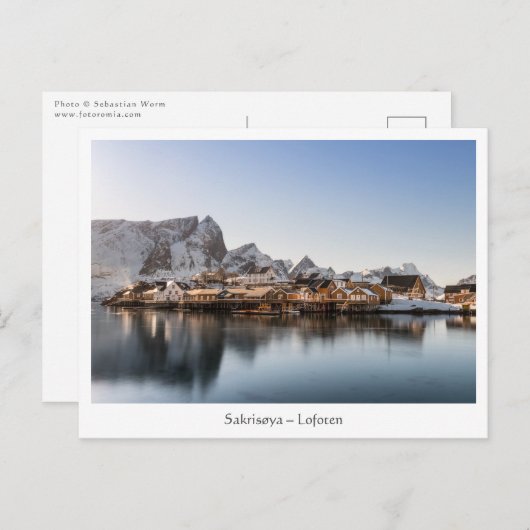 Carte Postale Lofoten (Devant / Derrière)