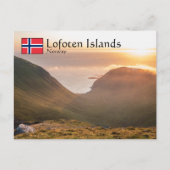 Carte postale Lofoten Islands Norvège (Devant)