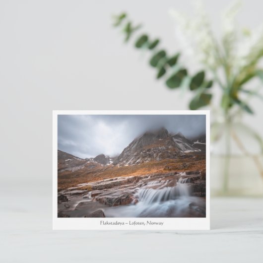 Carte Postale Lofoten Norvège (Debout devant)