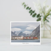 Carte Postale Lofoten Norvège (Debout devant)