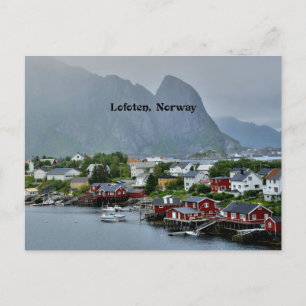 Carte Postale Lofoten, Norvège