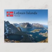Carte Postale Lofoten Norvège (Devant)