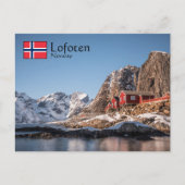 Carte Postale Lofoten Norvège (Devant)