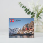 Carte Postale Lofoten Norvège (Debout devant)