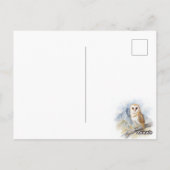 Carte Postale Log Cabin, Stream and Deer, Father's Day (Dos)