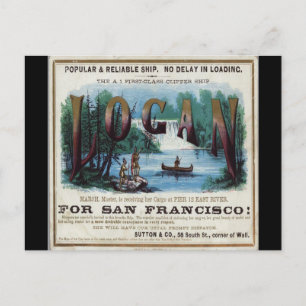 Carte Postale Logan Clipper