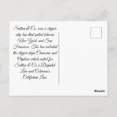 Carte Postale Logan Clipper (Dos)