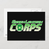 Carte Postale Logo 2 du Corps des Lanternes (Devant / Derrière)