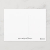 Carte Postale Logo Axion (Dos)